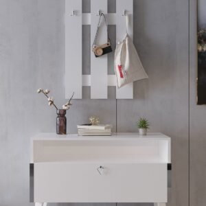 Festival Portmanto - SP1004-1 - Silver Parlak Beyaz