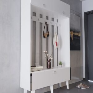 Festival Portmanto - SP1006-1 - Silver Parlak Beyaz