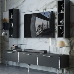 Festival Tv Ünitesi S3004-4-Y1-D1 Silver Antasit