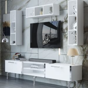 Festival Tv Ünitesi S3006-1-Y1-D1 Silver Beyaz