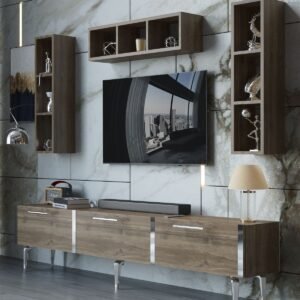 Festival Tv Ünitesi S3007-2-Y1-D1 Silver Ceviz