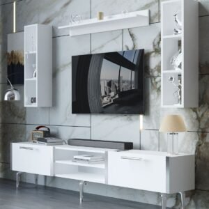 Festival Tv Ünitesi S3009-1-Y1-D1 Silver Beyaz