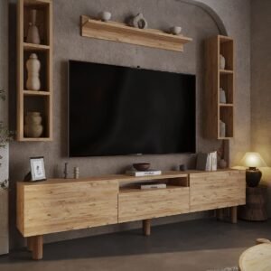 Festival Tv Ünitesi BH3038-6 Çam Bohem Tv Sehpası