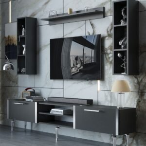 Festival Tv Ünitesi S3009-4-Y1-D1 Silver Antasit