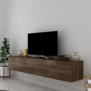 Duvara Monte Tv Sehpası Ceviz S6201-2