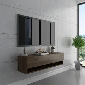 Duvara Monte Tv Sehpası Ceviz S6101-2