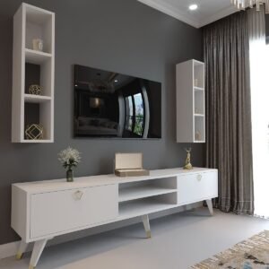 Festival Tv Ünitesi Gold G23000-1 Beyaz