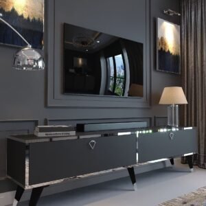 Festival Tv Sehpası Silver S33016-4 Antrasit