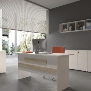 Festival Office Desk - OFFICE-8-1-8-160X75 White - Travelter