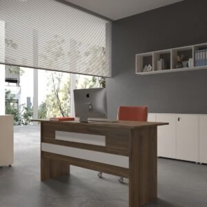 Festival Office Desk - OFFICE-8-2-1-140X75 White - White