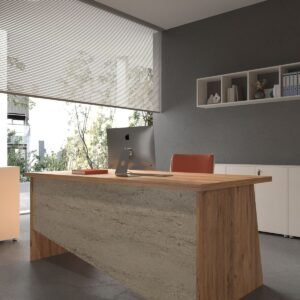 Festival Office Desk - OFFICE-7-6-8-180X60 White - Travelter