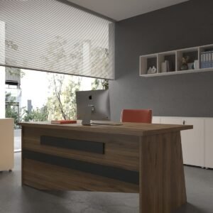 Festival Office Desk - OFFICE-9-2-4-120X75 White - Anthracite