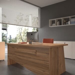 Festival Office Desk - OFFICE-10-6-6-160X60 White - Pine