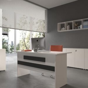 Festival Office Desk - OFFICE-8-1-4-160X90 White - Anthracite