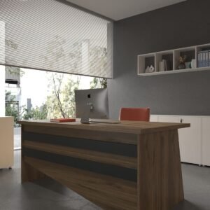 Festival Office Desk - OFFICE-6-2-4-120X75 White - Anthracite