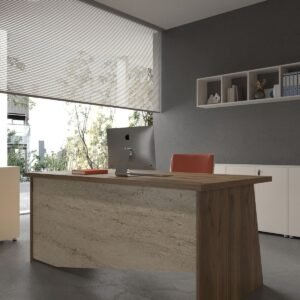 Festival Office Desk - OFFICE-5-2-8-180X75 White - Travelter