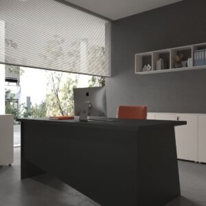 Festival Office Desk - OFFICE-7-4-4-180X75 White - Anthracite