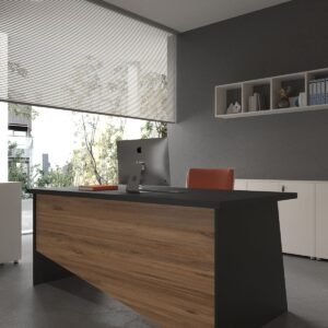 Festival Office Desk - OFFICE-7-4-6-180X60 White - Pine