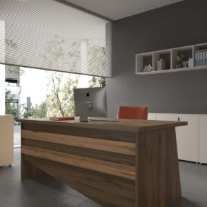 Festival Office Desk - OFFICE-6-2-6-160X90 White - Pine