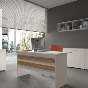 Festival Office Desk - OFFICE-1-1-6-180X75 White - Pine