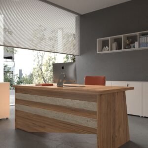 Festival Office Desk - OFFICE-4-6-8-140X75 White - Travelter