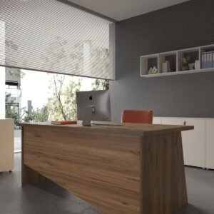 Festival Office Desk - OFFICE-7-2-6-120X60 White - Pine