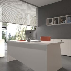 Festival Office Desk - OFFICE-7-1-1-160X90 White - White