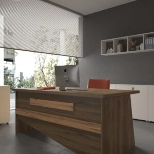 Festival Office Desk - OFFICE-10-2-6-180X60 White - Pine