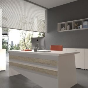 Festival Office Desk - OFFICE-6-1-8-120X60 White - Travelter