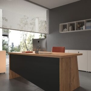 Festival Office Desk - OFFICE-7-6-4-140X60 White - Anthracite