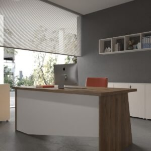 Festival Office Desk - OFFICE-5-2-1-180X75 White - White