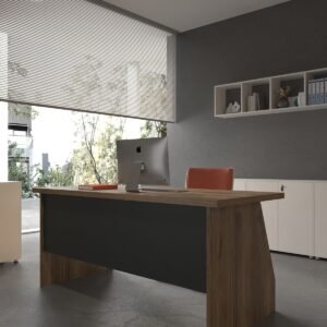 Festival Office Desk - OFFICE-2-2-4-180X60 White - Anthracite