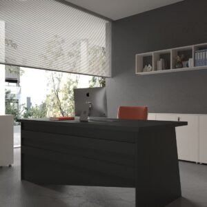 Festival Office Desk - OFFICE-4-4-4-180X90 White - Anthracite