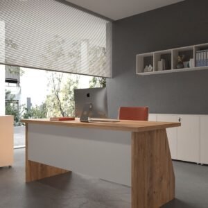 Festival Office Desk - OFFICE-2-6-1-120X60 White - White