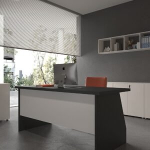 Festival Office Desk - OFFICE-2-4-1-160X75 White - White