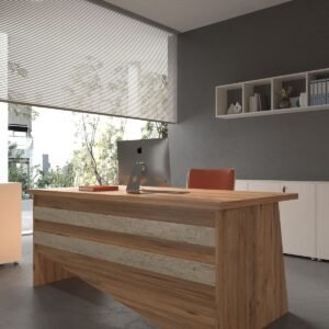 Festival Office Desk - OFFICE-6-6-8-140X60 White - Travelter