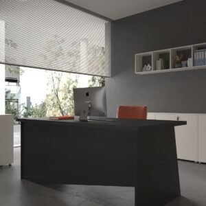 Festival Office Desk - OFFICE-5-4-4-160X60 White - Anthracite