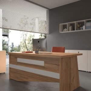 Festival Office Desk - OFFICE-9-6-1-120X75 White - White