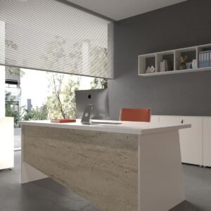 Festival Office Desk - OFFICE-7-1-8-140X75 White - Travelter