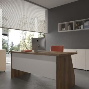 Festival Office Desk - OFFICE-2-2-1-160X90 White - White