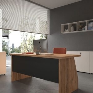 Festival Office Desk - OFFICE-2-6-4-180X60 White - Anthracite