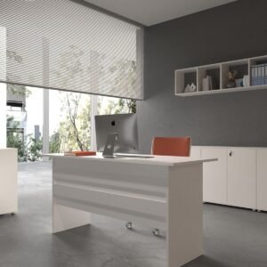 Festival Office Desk - OFFICE-1-1-1-160X60 White - White