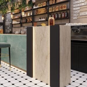 Festival Led Welcome Desk - 90 cm - BL004-8-4 - Travelter - Anthracite