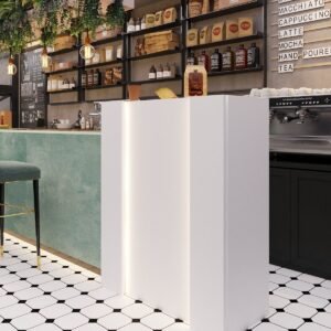 Festival Led Welcome Desk - 90 cm - BL004-1-1 - White - White