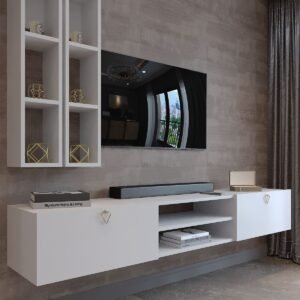 Festival MDF Wall Mounted TV Unit MDF-G13000-1