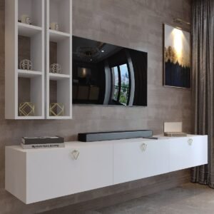 Festival MDF Wall Mounted TV Unit MDF-G13003-1