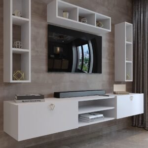 Festival MDF Wall Mounted TV Unit MDF-G13006-1
