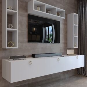 Festival MDF Wall Mounted TV Unit MDF-G13007-1