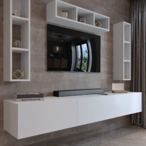 Festival MDF Wall Mounted TV Unit MDF-Q13007-1