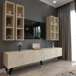 Festival TV Unit Travertine S3002-8